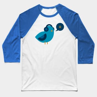 Some Birds Prefer the Blues Baseball T-Shirt